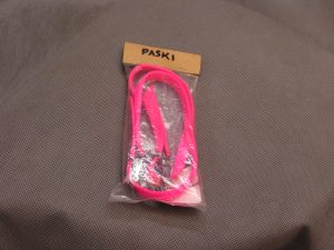 Paski parciane różowe