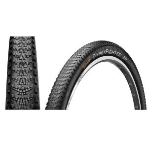 Opona Continental Double Fighter III 700x35c