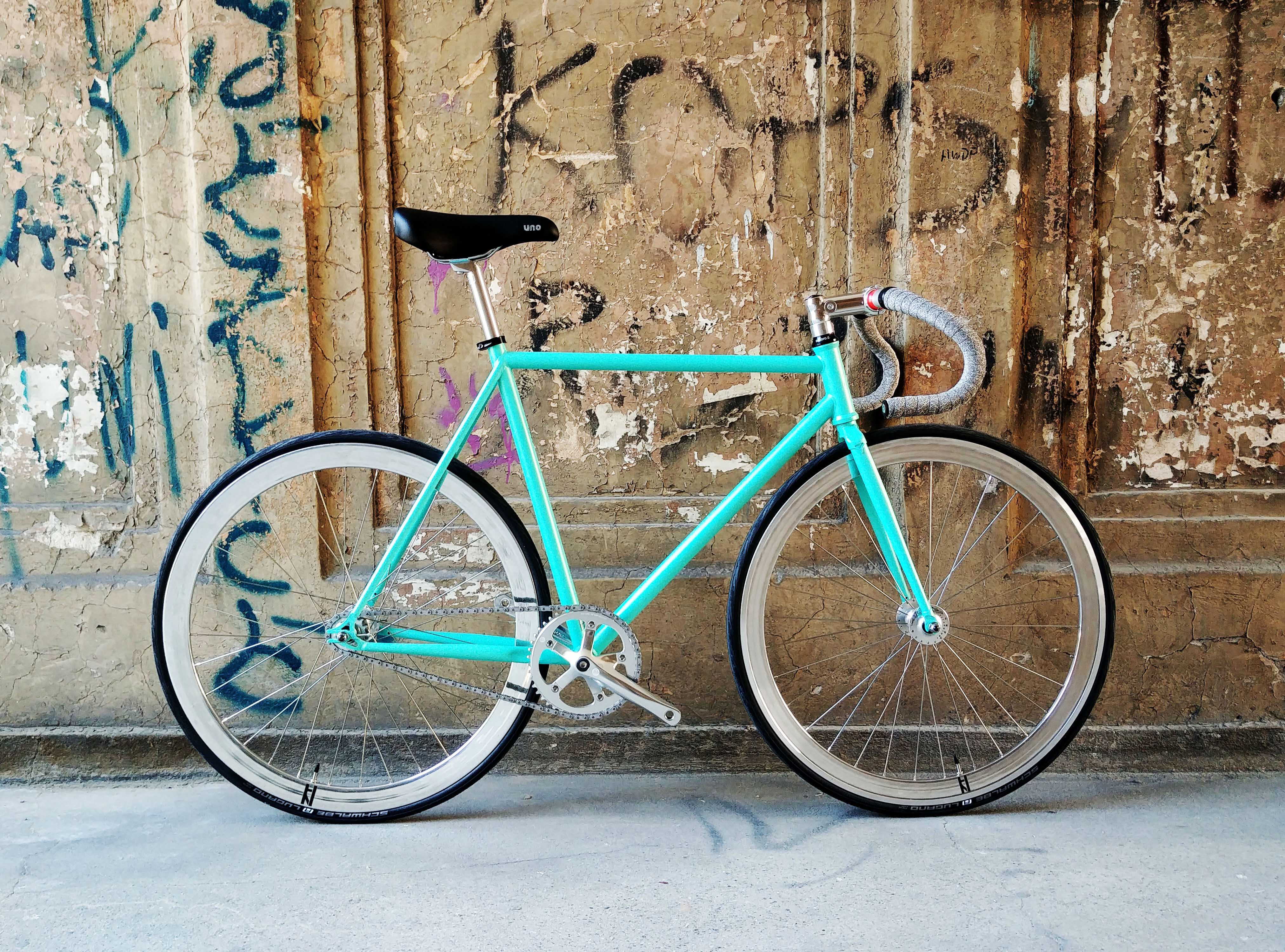 PROMOCJA - Csepel Royal*4 GALAXY ostre koło/single speed