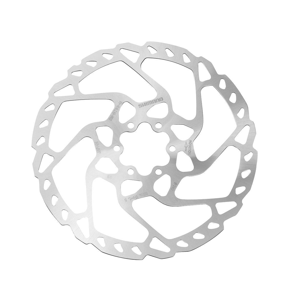 Tarcza hamulca Shimano SLX SM-RT66 6 śrub 160mm