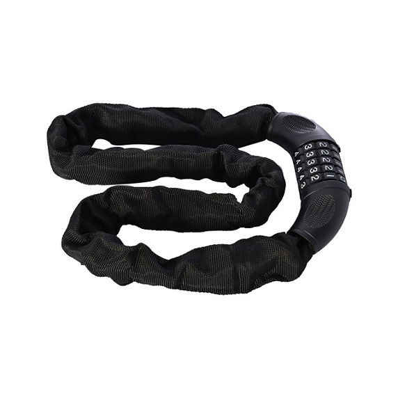 Zabezpieczenie OXC Łańcuch Combi Black szyfr