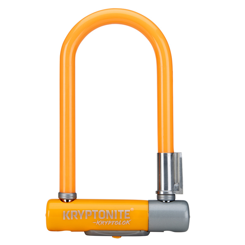 Zabezpieczenie U-lock Kryptonite Kryptolok Mini-7 Light Orange